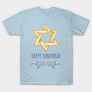 Hanukkah Watercolor A T-Shirt